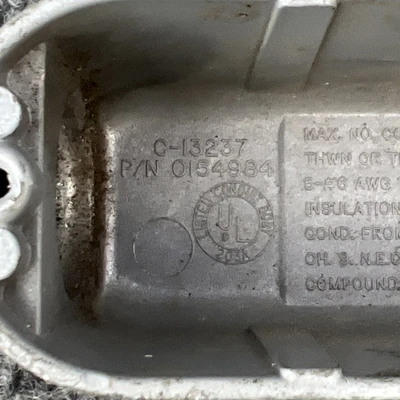 Used Killark OLL-3 Electrical Fittings California US | Davliegogo LLC #1706385