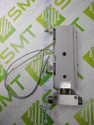 SMC CXSM20-100 STROKE GUIDED PNEUMATIC CYLINDER W/ D-Z73 MAGNETIC REED SWITCH SENSOR