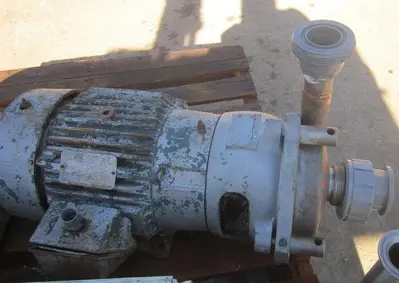 Pump, Centrif., 10 HP, S/st, Crepaco (2) #S739634