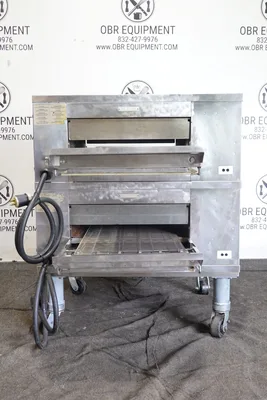 2022 MIDDLEBY MARSHALL CTX ELECTRIC DOUBLE STACK PIZZA CONVEYOR OVEN MODEL DZ33T