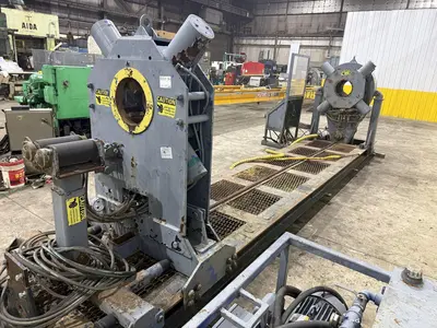 12" GOTCO MODEL #FT-80-2145 PIPE BUCKING MAKE-UP & BREAKOUT DOWNHOLE PIPE TORQUE MACHINE: YOBRO #24411