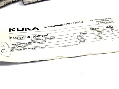 USED KUKA INT 084ST2700, 325606, 325605, 407068, 236267