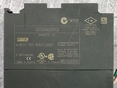 USED SIEMENS 6ES7307-1KA01-0AA0