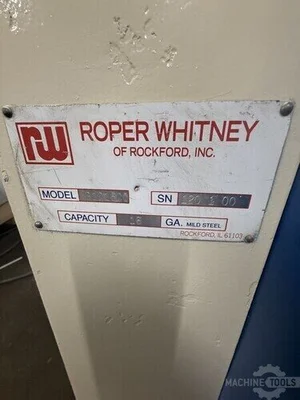 USED ROPER WHITNEY 1016