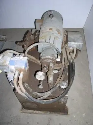10 HP Double A Hydraulic Power Unit; Tank Mtd; 3,000 psi; Simon Lift