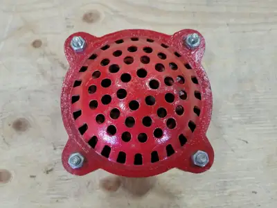 3-1/4" Cast Iron Foot Valve