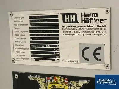 USED Harro Hofliger Harro Hofliger Capsule Checkweigher, Type KWS 12-S