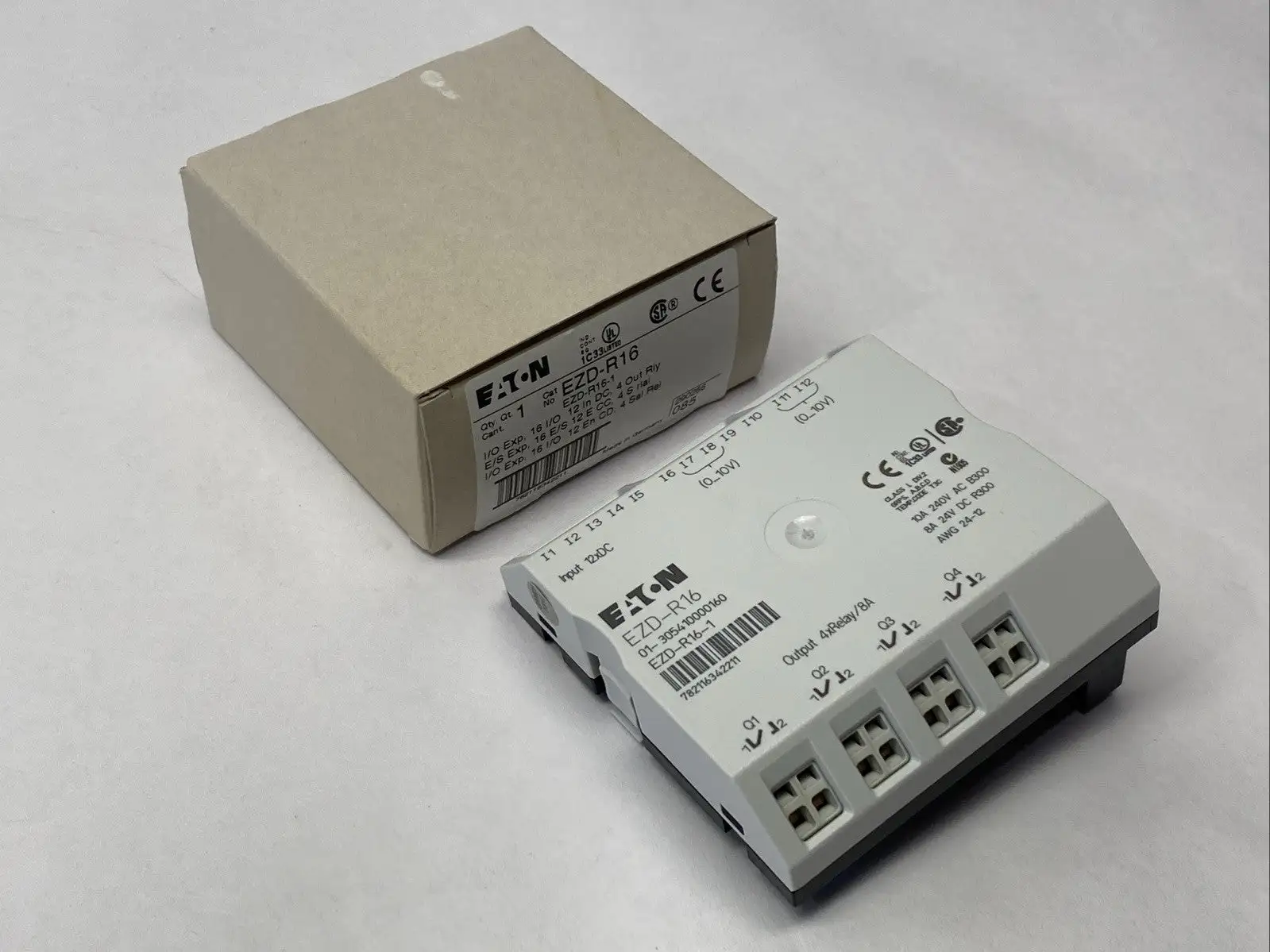 New | in-Stock EATON EATON EZD-R16 PLC Input & Output | Maverick Industrial Sales #1107555