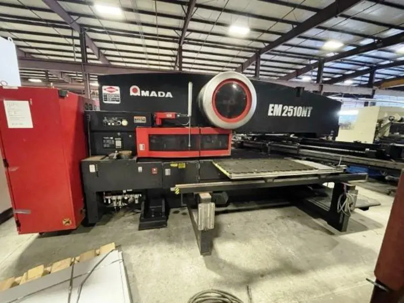 Used 2004 AMADA EM2510NT Turret Punches Illinois US | BLUMBERG MACHINERY COMPANY #1262301
