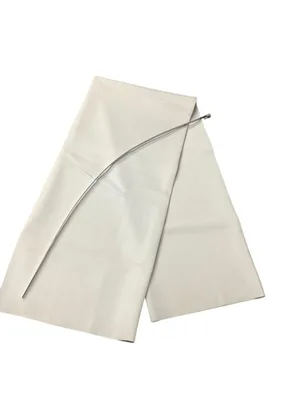 Belgrade 10 3/4″ X 6′-0″ LONG Vinyl Boot Sock w Clamp | Iron Listing (2)