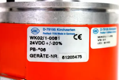 USED SIKO WK02/1-0081