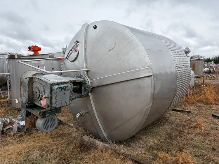 Used Stainless Steel Tank 4000 gallon Stainless Steel Tanks New Jersey US | Perry Equipment #162107