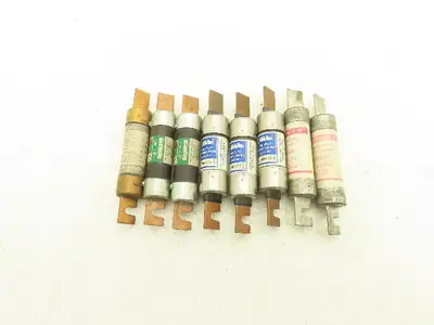 Time Delay Fuse 70A 250VAC Class RK1 RK5 Mixed Brand Lot of 8