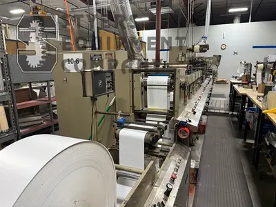 1992 AQUAFLEX DBXF1007 6 FLEXO NARROW WEB | Styers Equipment Company (9)
