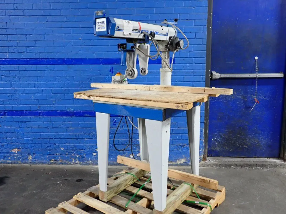 Used 2013 OMGA RN 450 Woodworking Radial Arm Saws Ohio US | HGR 24 #782550