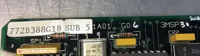 USED WESTINGHOUSE 3MSP 7381A01
