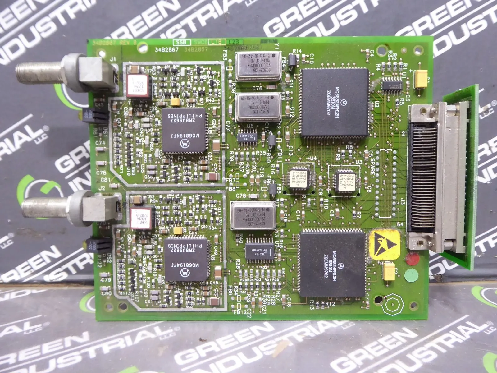 Fisher Rosemount 34B2868X032 Provox HDL HII Interface Board DH6032X1-FDA2 Used