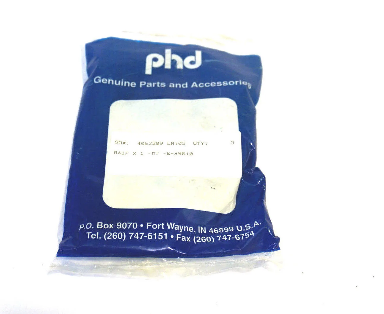 3 NEW PHD INC MA1F-X-1-MT-E-H9010 KIT MA1FX1MTEH9010