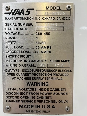 2006 HAAS SL-20TAPL Lathes CNC | Asset Exchange Corporation (10)