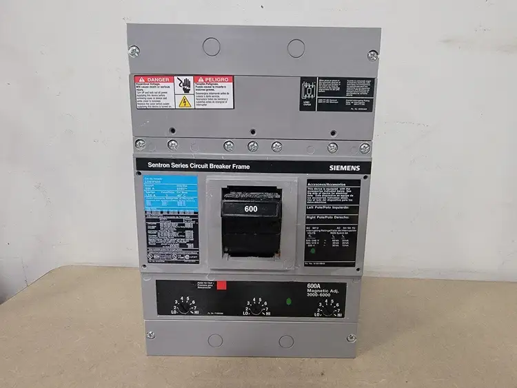 Used SIEMENS LD63F600 Switchgears British Columbia CA | Lenmark #238773