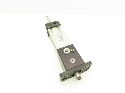 Schrader Bellows P1DL063FC0100N1N6 Air Cylinder 63mm Bore 100mm Stroke Rod Lock