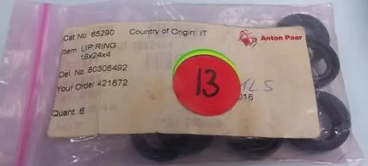 Used ANTON PAAR _UNKNOWN_ Seals & Gaskets Texas US | Bamko Surplus Process Equipment #934753