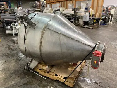 300 Gallon Hopper With Load Cells
