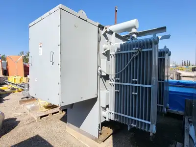 PROLEC 3000 kVA Oil Filled Transformer, 4160 pri. volts, 600/346 sec. volts