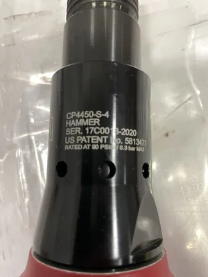 Desoutter CP4450-S-4 Inline Pneumatic Riveting/Rivet Hammer 90PSI -NIB