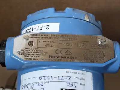 Used ROSEMOUNT 3051SMV5M12G3R2E12A1AC22K6 Misc Electrical & Power Parts British Columbia CA | Lenmark #836409