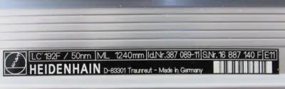 NEW HEIDENHAIN 387089-11 LINEAR ENCODER LC192F 1240MM 38708911