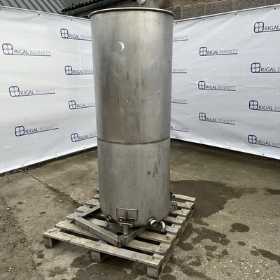 360 L S/S Open Top Tank