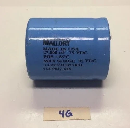 Used Mallory CGS273U075X3L Capacitors | J&J Industrial Supply #541907