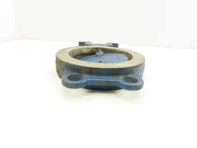 5" Wafer Style Butterfly Valve Cast Iron Disc Metal Seat No Handle
