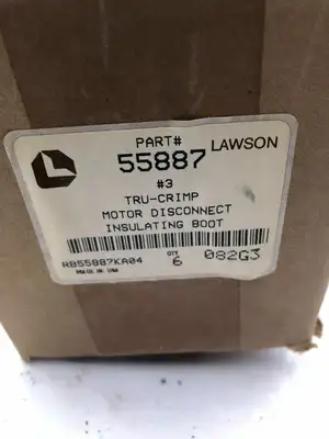 Lawson 55887 Tru-Crimp Motor Disconnect Insulating Boot 600V -NIB of 8