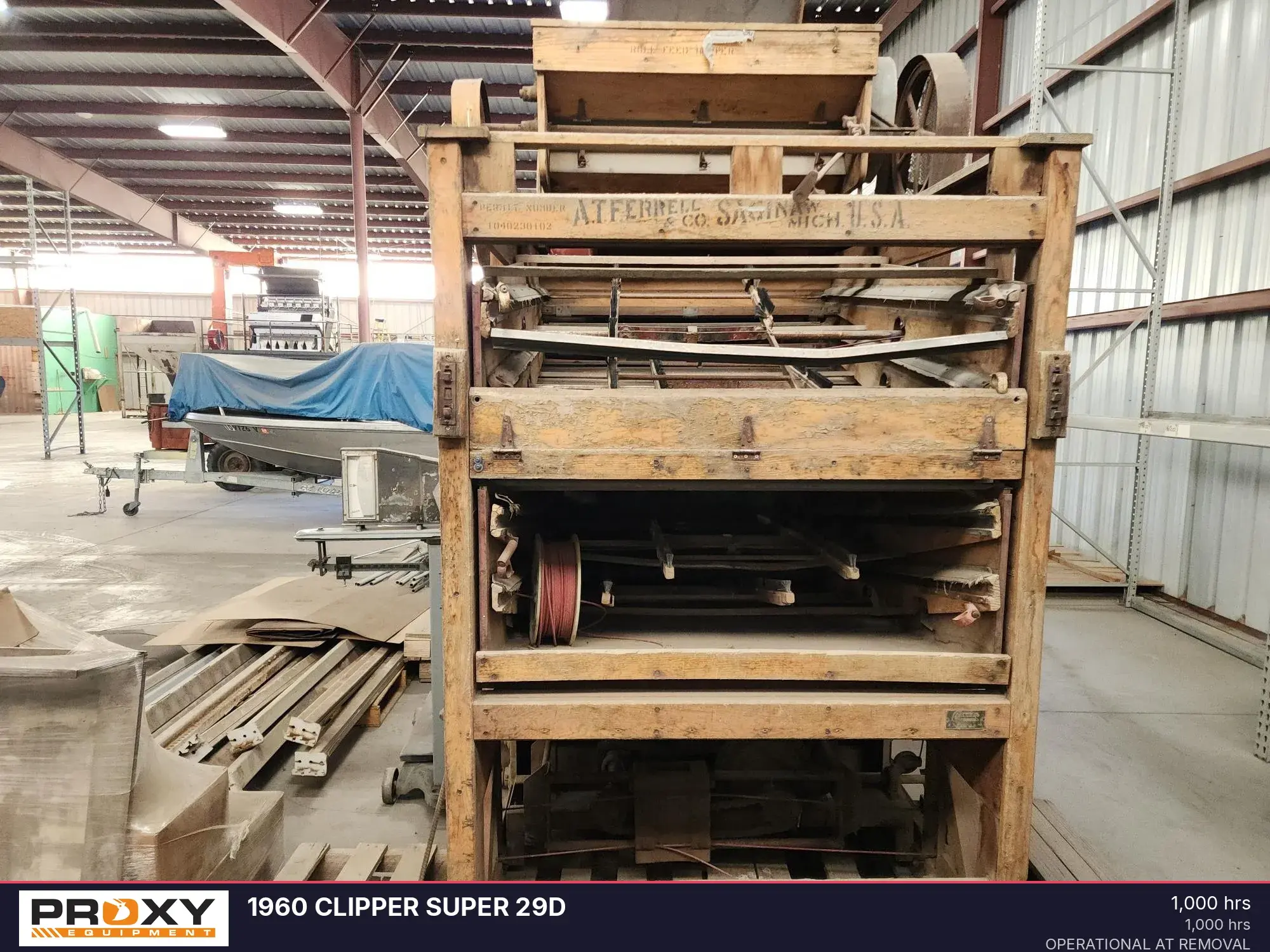 Used 1960 CLIPPER SUPER 29D Rectangular Screeners Idaho US | Proxy Equipment #1426080