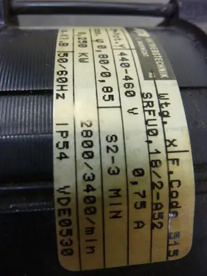 USED ATB FLENDOR SRFU0,18/2-A52