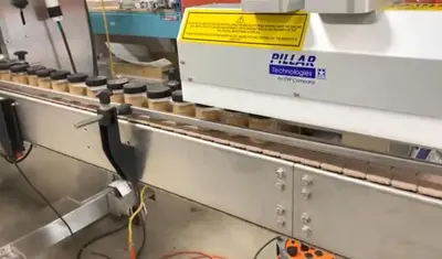 USED JDA 400 AUTOMATIC POWDER FILLER, JDA FBLA-2