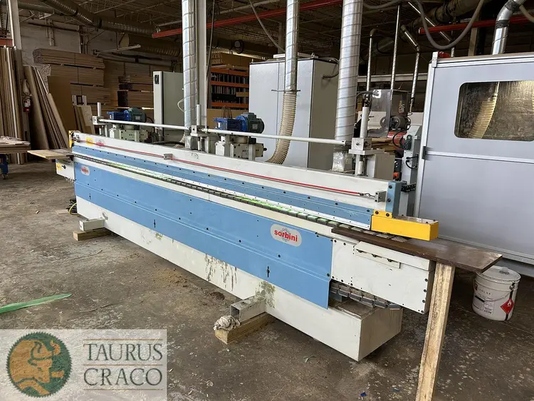 Used SORBINI UV EDGE COATING MACHINE Finishing Machines | Taurus Craco Machinery Inc #788089