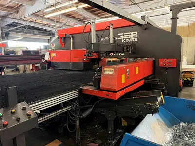 Used AMADA VIPROS 358 KING-II Turret Punches California US | MANUFACTURING SOLUTIONS #1360720