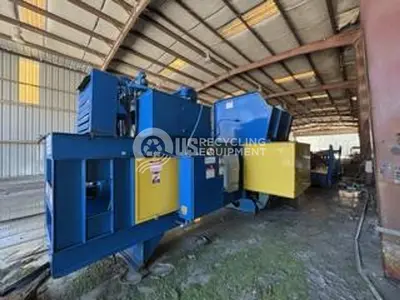 Used 2002 IBC AT-765-EXP-30 AUTO TIE HORIZONTAL BALER Balers Georgia US | US Recycling Equipment #1519866