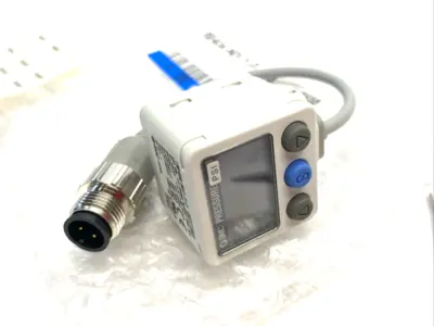New | in-Stock SMC Digital Pressure Switch 1/8" NPT, M12 4-Pin Connection Pressure Switches Michigan US | Maverick Industrial Sales #1427073
