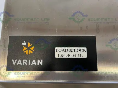 USED VARIAN VARIAN L & L4004-1L LOAD & LOCK 4" PROCESS COLUMN SYSTEM