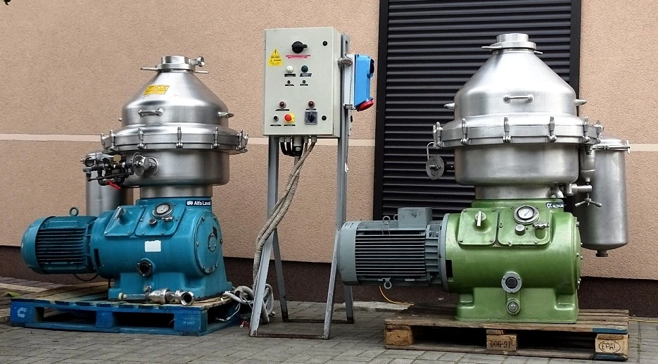 Alfa-Laval BRPX 214 HGV-34-22 clarifier centrifuge, 316SS.