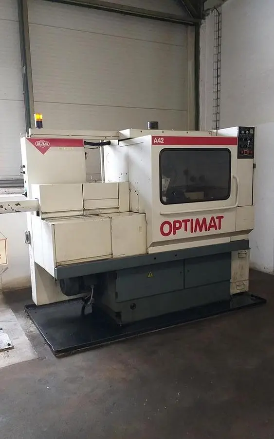 Used 2005 MAS OPTIMAT A 42 Single Spindle Automatic Screw Machines CZ | Amaron s.r.o. #1064767