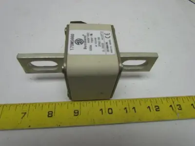 Bussmann 170M5660 500 Amp 660 Volt IEC Square Body Blade Fuse