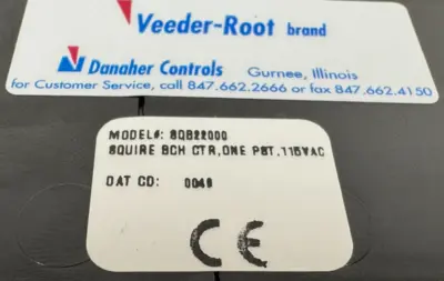 NEW DANAHER / VEEDER ROOT 8QB22000 COUNTER 8CH 115VAC