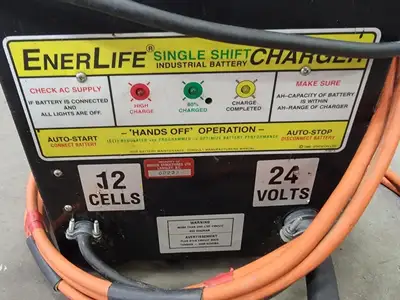 Single Shift Industrial Battery Charger CLA12A360