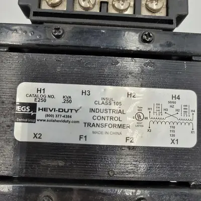 USED EGS EGS HEAVY DUTY TRANSFORMER E250 / KVA 250