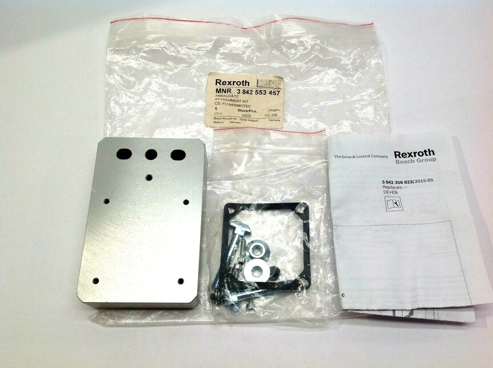 USED BOSCH REXROTH ATTACHMENT KIT FU 8400 MOTEC